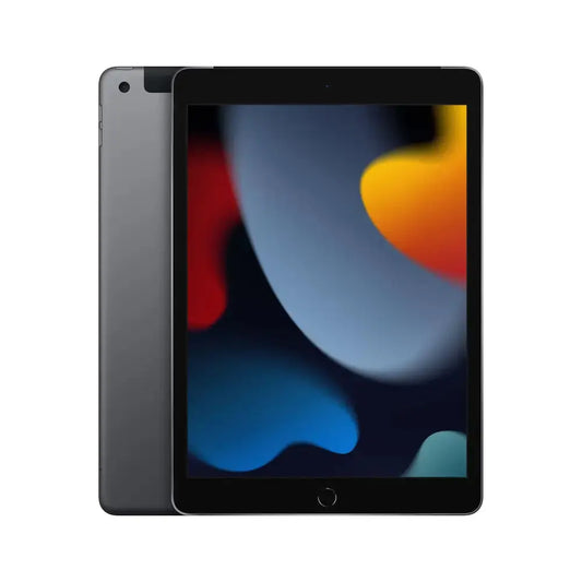 2021 Apple iPad (10,2 Zoll, Wi-Fi + Cellular, 64 GB) Space Grau (überholt) Cleverandsmart