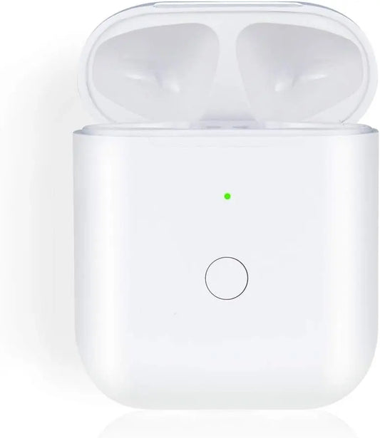 KeyBudz Artisan Leder-Ladehülle für Apple AirPods Pro 2, Schwarz Cleverandsmart