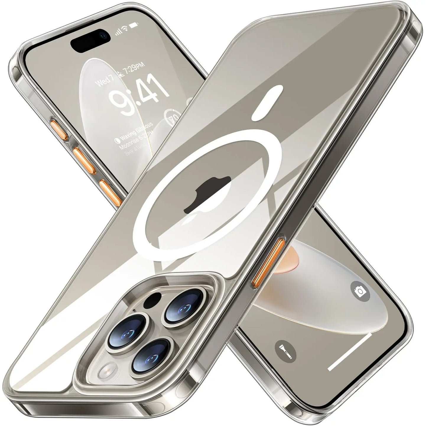TORRAS Guardian-Mag für iPhone 16 Hülle für MagSafe (TOP Militärschutz & Magnetkraft) Matt Durchscheinende Rückseite Hülle für iPhone 16 Case Dünn Schwarz - Cleverandsmart