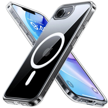 TORRAS Guardian-Mag für iPhone 16 Hülle für MagSafe (TOP Militärschutz & Magnetkraft) Matt Durchscheinende Rückseite Hülle für iPhone 16 Case Dünn Schwarz - Cleverandsmart